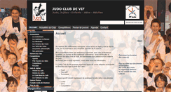 Desktop Screenshot of judovif.fr